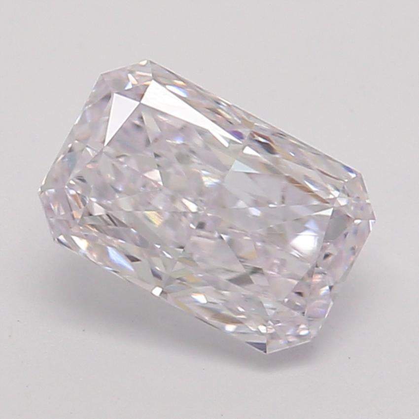 0.53 Ct. Very Light Pink Radiant Diamond