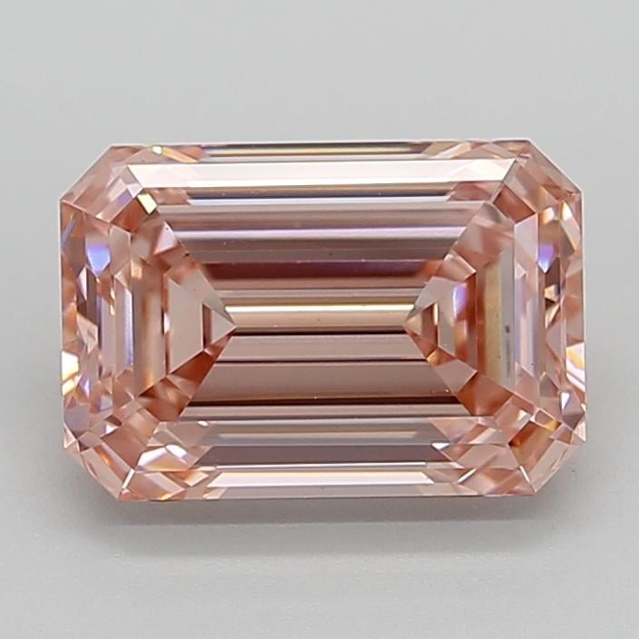 3.78 Ct. Fancy Intense Pink Emerald Lab Grown Diamond