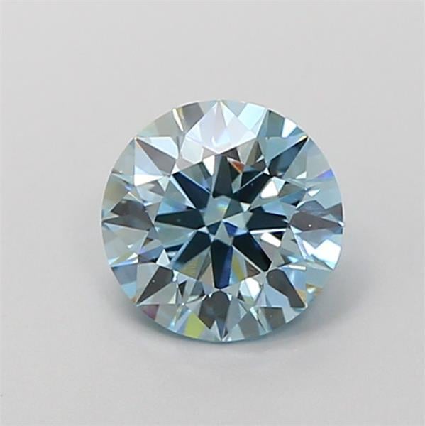 1.02 Ct. Fancy Intense  Blue Round Lab Grown Diamond