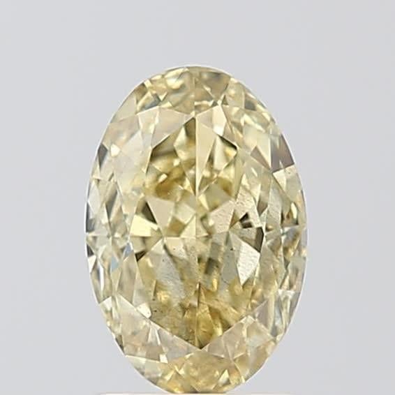 1.50 Ct. Fancy Yellow Oval Lab Grown Diamond