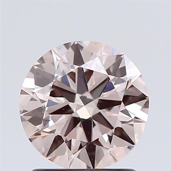 1.16 Ct. Fancy Light Pink Round Lab Grown Diamond
