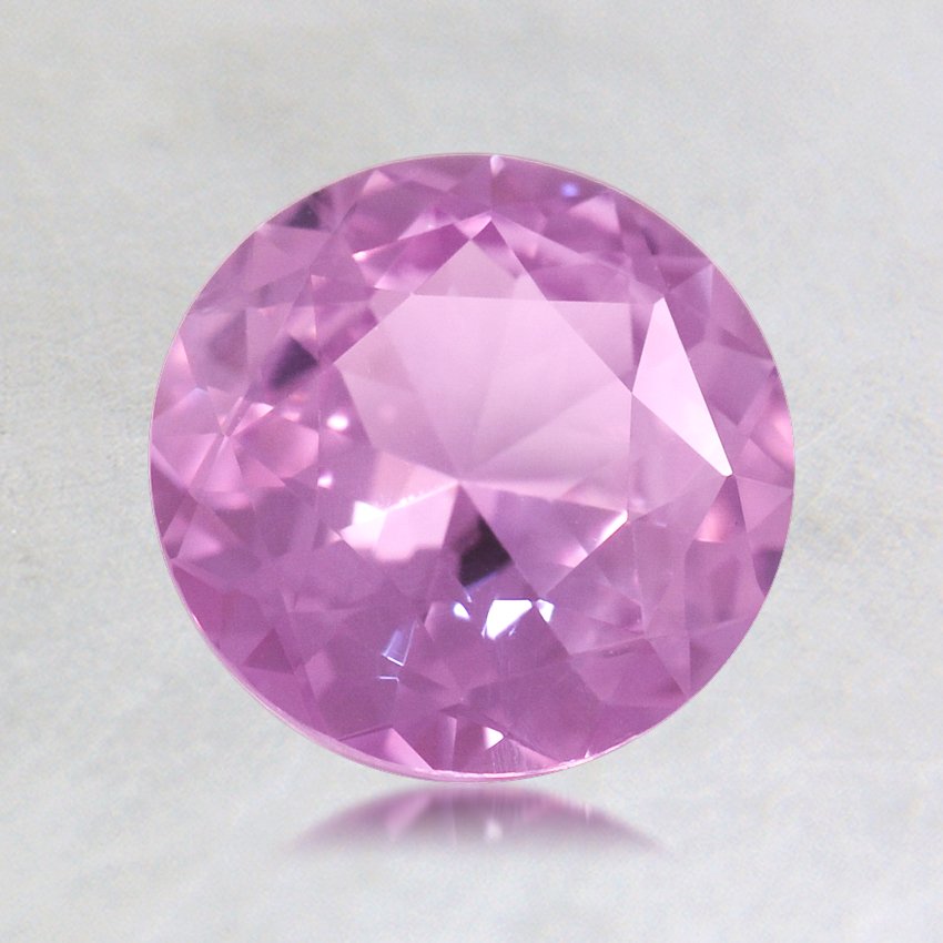 7mm Premium Pink Round Sapphire