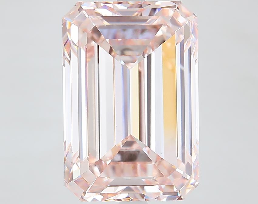 9.81 Ct. Fancy Light Pink Emerald Lab Grown Diamond