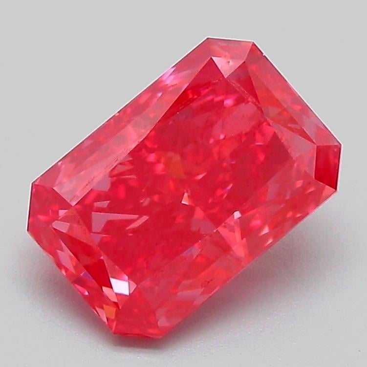 1.89 Ct. Fancy Vivid Pink Radiant Lab Grown Diamond