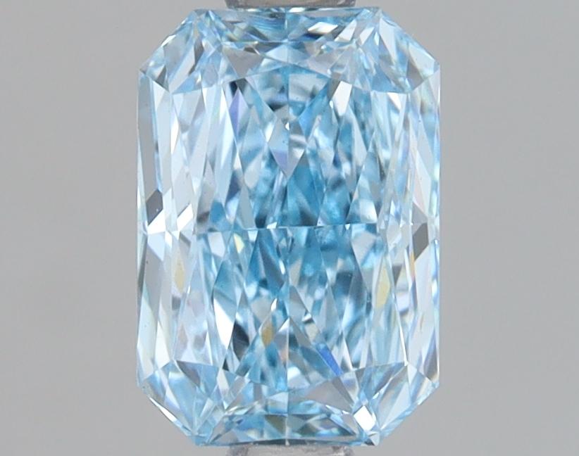 1.08 Ct. Fancy Vivid Blue Radiant Lab Grown Diamond