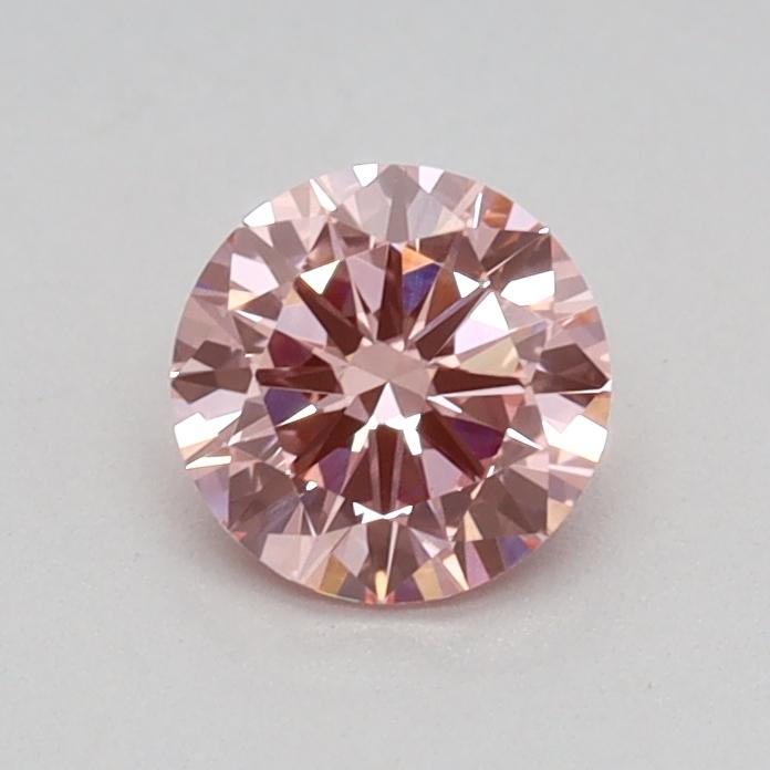 0.38 Ct. Fancy Intense Pink Round Lab Grown Diamond