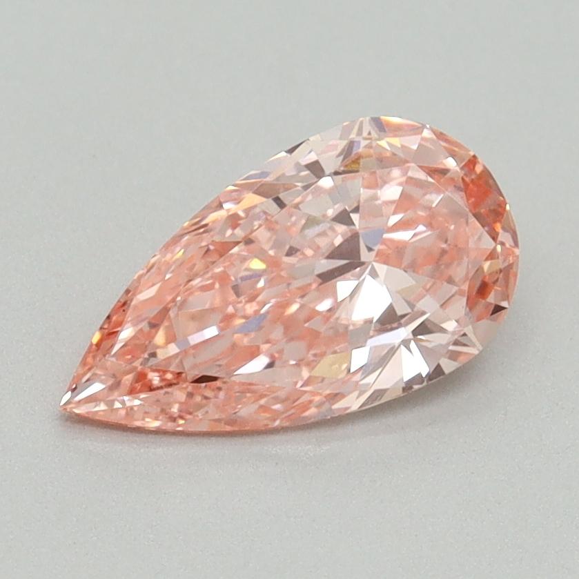 1.00 Ct. Fancy Vivid Pink Pear Lab Grown Diamond