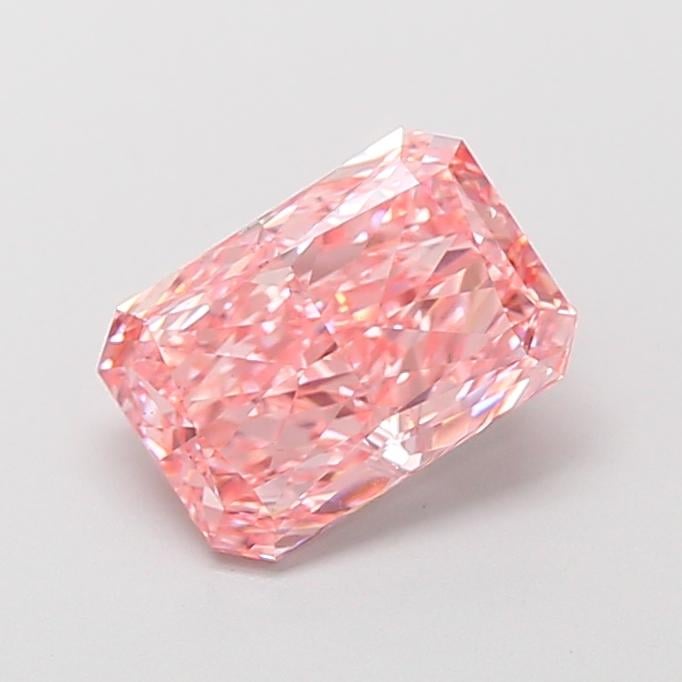 1.86 Ct. Fancy Vivid Pink Radiant Lab Grown Diamond