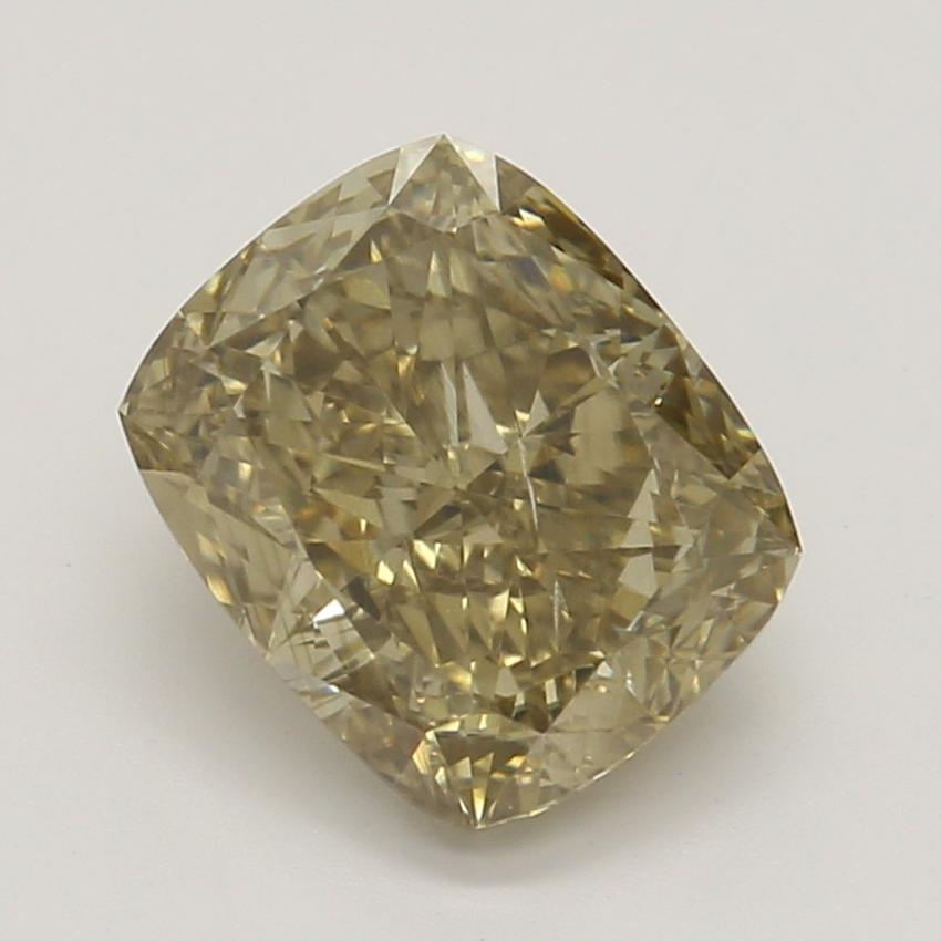 1.02 Ct. Fancy Brown-Yellow Cushion Diamond