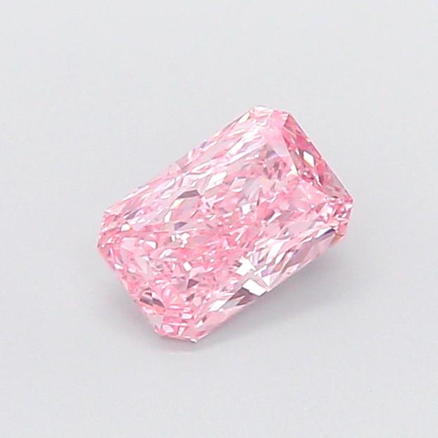 2.34 Ct. Fancy Vivid Pink Radiant Lab Grown Diamond