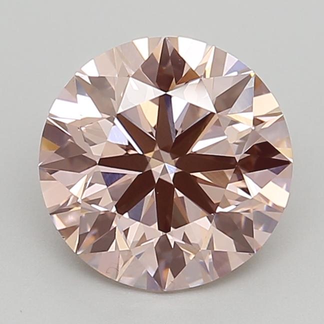 2.25 Ct. Fancy Intense Pink Round Lab Grown Diamond