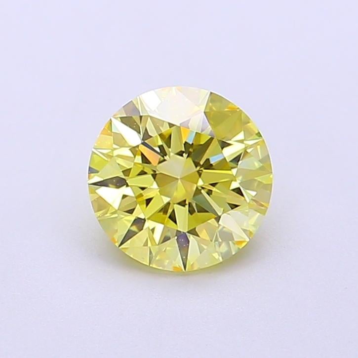 1.04 Ct. Fancy Fancy Yellow Round Lab Grown Diamond