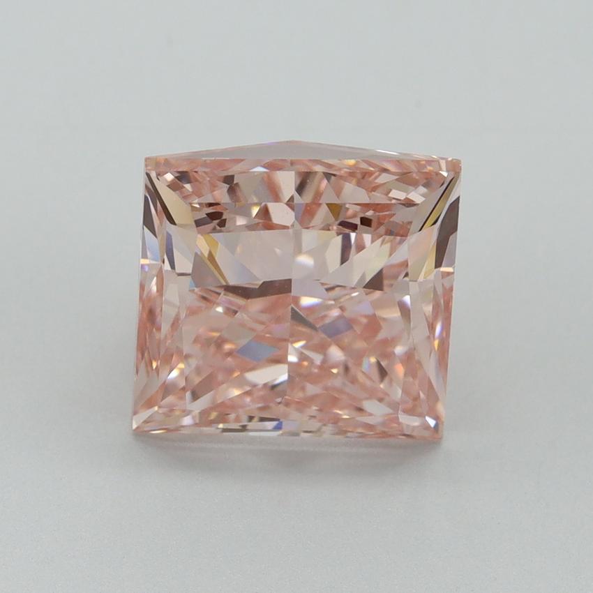 5.01 Ct. Fancy Intense Pink Princess Lab Grown Diamond