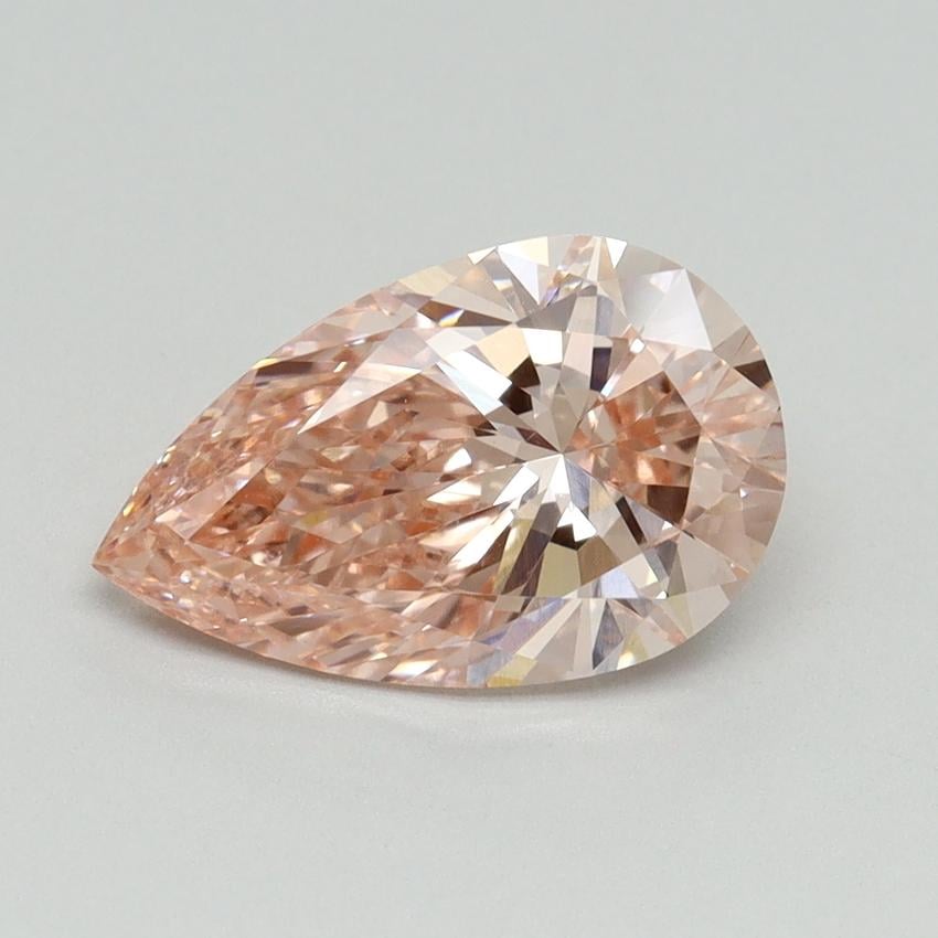 2.03 Ct. Fancy Intense Pink Pear Lab Grown Diamond