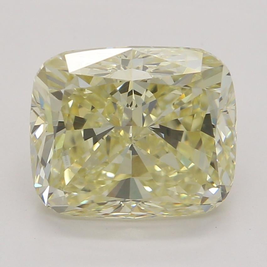 2.01 Ct. Fancy Light Brownish Yellow Cushion Diamond