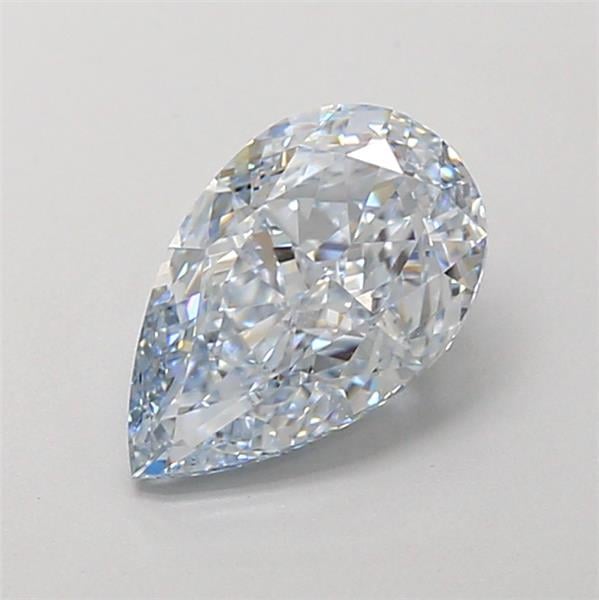 1.67 Ct. Fancy Intense  Blue Pear Lab Grown Diamond