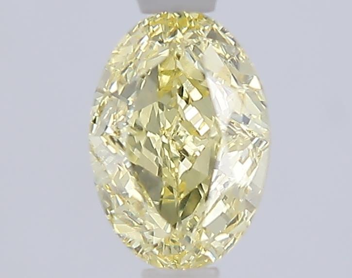 1.00 Ct. Fancy Yellow Oval Lab Grown Diamond