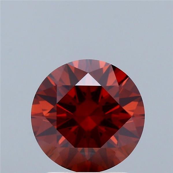 2.04 Ct. Fancy Deep Orange Round Lab Grown Diamond
