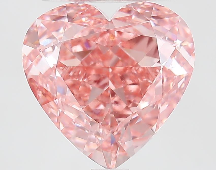 3.70 Ct. Fancy Pink Heart Lab Grown Diamond