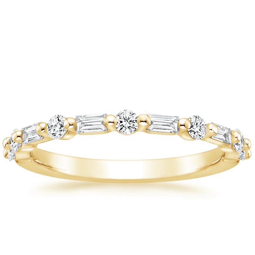 18K Yellow Gold Harper Diamond Ring (1/3 ct. tw.), large top view