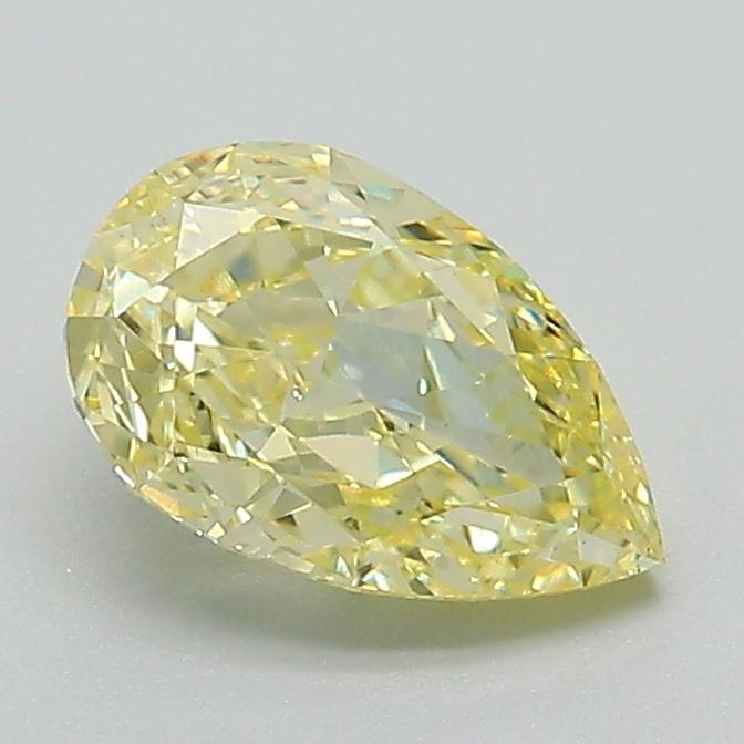 1.20 Ct. Fancy Intense Yellow Pear Lab Grown Diamond