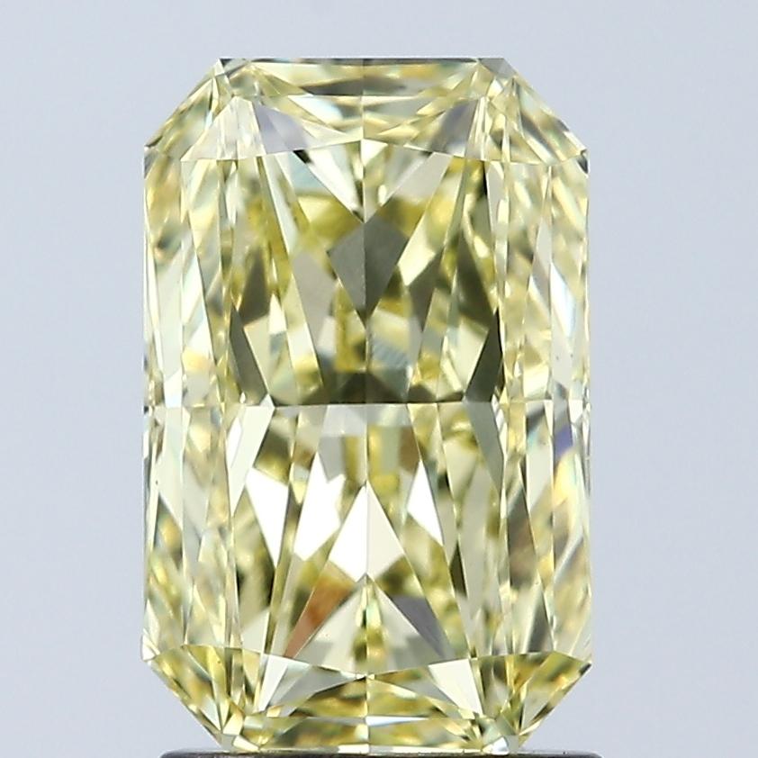 2.05 Ct. Fancy Vivid Yellow Radiant Lab Grown Diamond