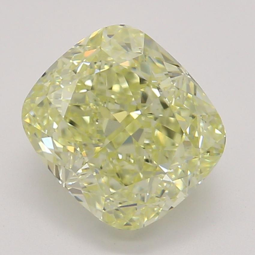 1.27 Ct. Fancy Light Yellow Cushion Diamond