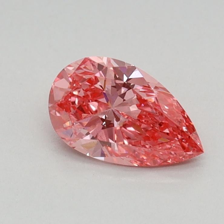 0.40 Ct. Fancy Vivid Pink Pear Lab Grown Diamond