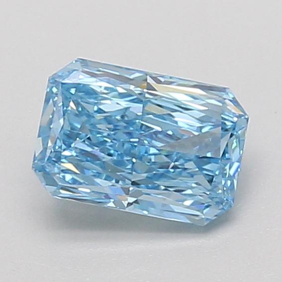 1.04 Ct. Fancy Vivid Blue Radiant Lab Grown Diamond