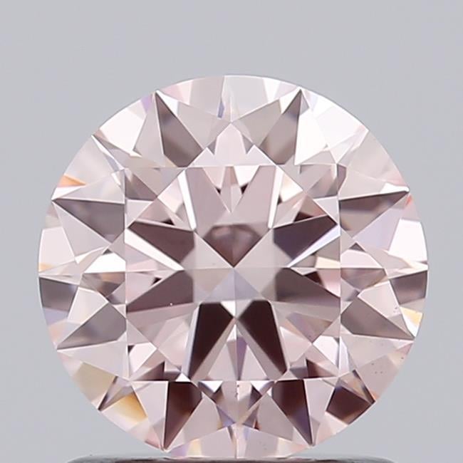 0.99 Ct. Fancy Intense Pink Round Lab Grown Diamond