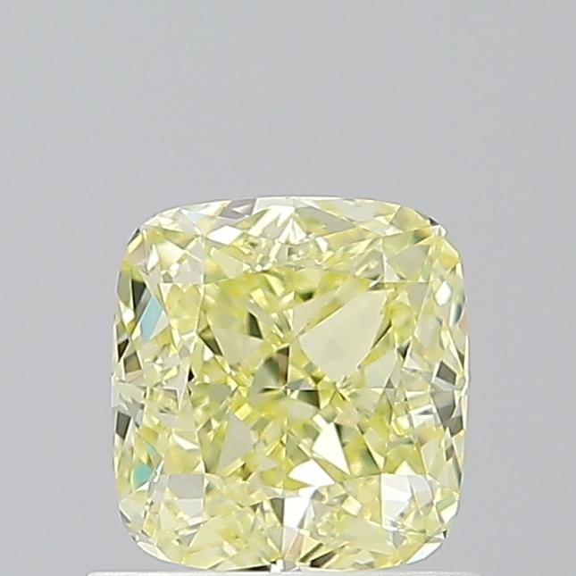 1.01 Ct. Fancy  Yellow Cushion Diamond