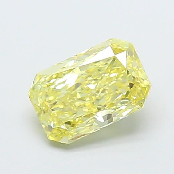 0.95 Ct. Fancy Intense Yellow Radiant Lab Grown Diamond
