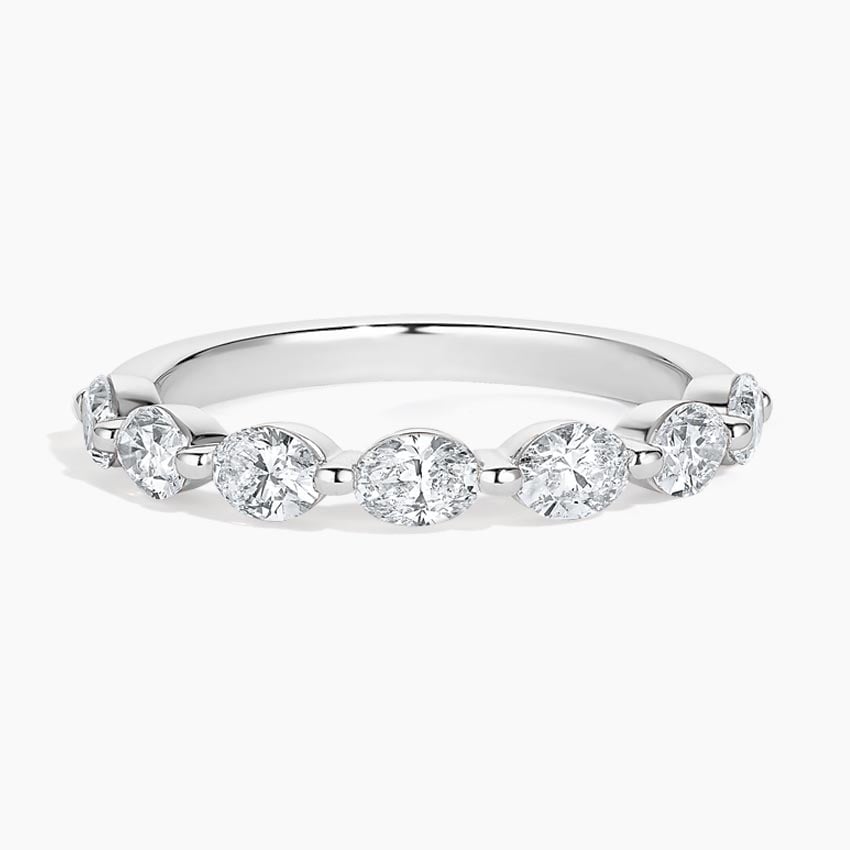 Rose gold diamond engagement ring with surprise diamond details