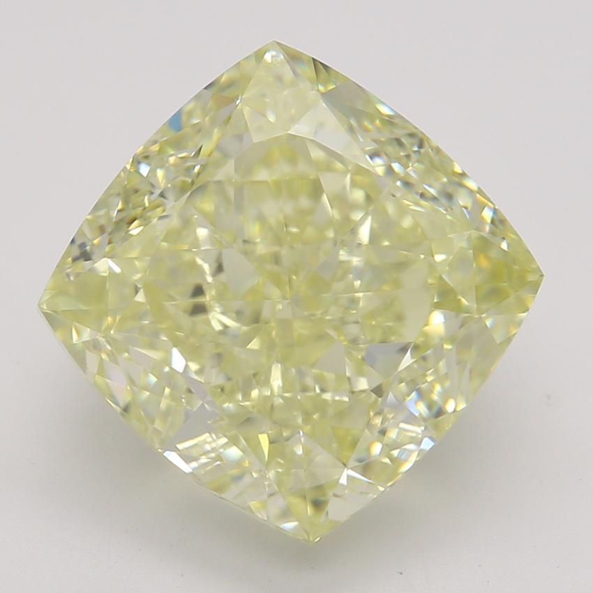 4.21 Ct. Fancy Yellow Cushion Diamond
