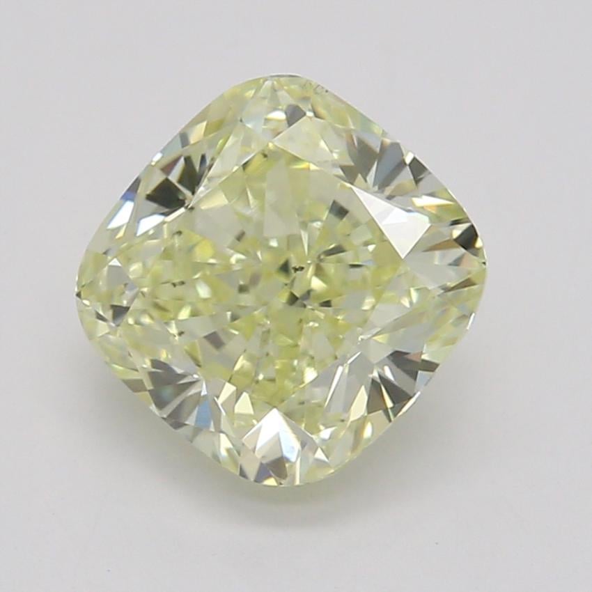 1.01 Ct. Fancy Light Yellow Cushion Diamond