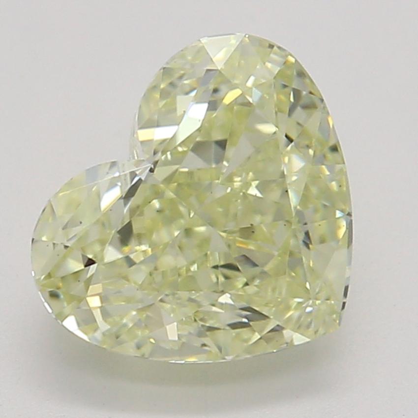 1.03 Ct. Fancy Light Yellow Heart Diamond