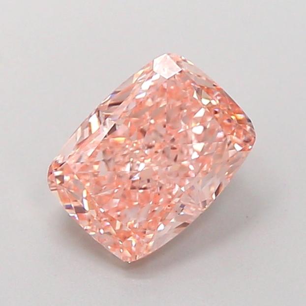 1.54 Ct. Fancy Intense Pink Cushion Lab Grown Diamond