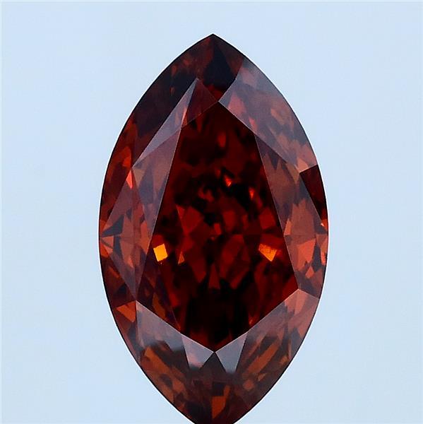 2.06 Ct. Fancy Deep Orange Marquise Lab Grown Diamond