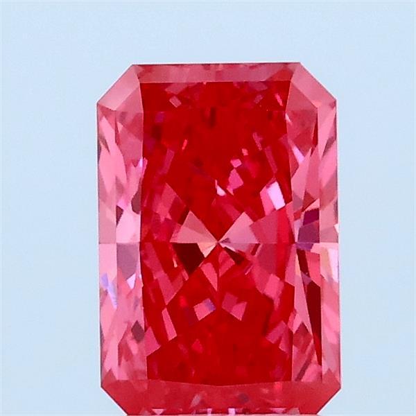 1.01 Ct. Fancy Vivid Pink Radiant Lab Grown Diamond