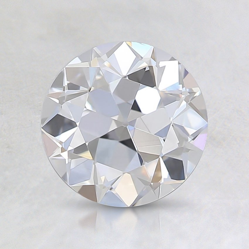 1.22 Ct., D Color, VS2, Old European Cut Diamond