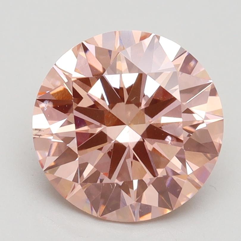 2.32 Ct. Fancy Intense Pink Round Lab Grown Diamond