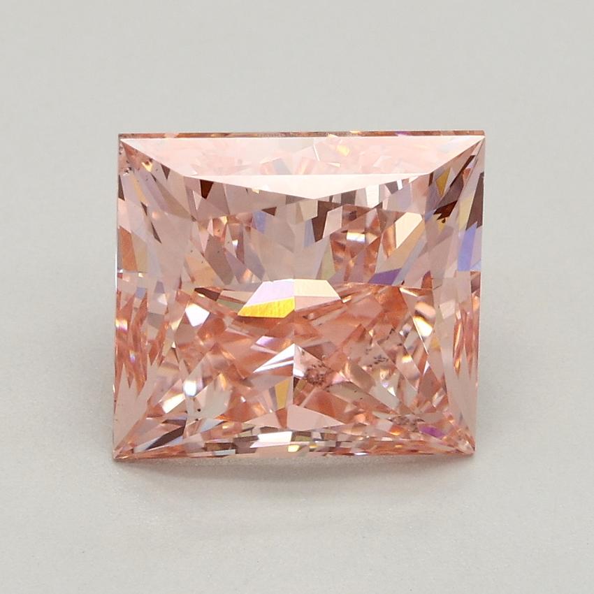 3.01 Ct. Fancy Intense Pink Princess Lab Grown Diamond
