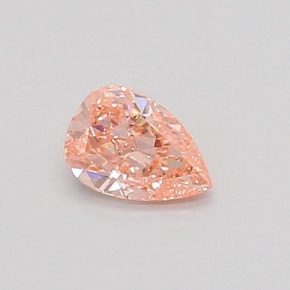 0.29 Ct. Fancy Vivid Pink Pear Lab Grown Diamond
