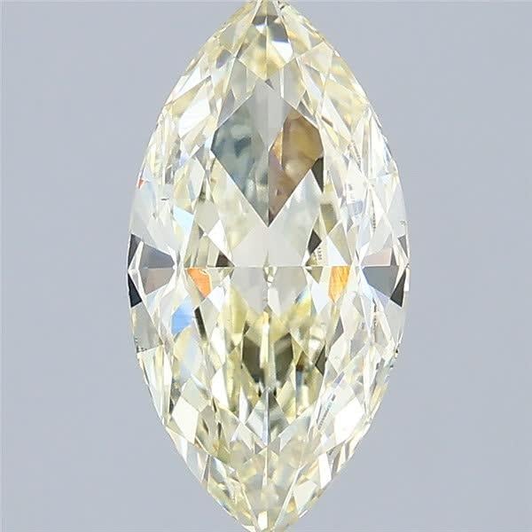 1.59 Ct. Light Yellow Marquise Lab Grown Diamond