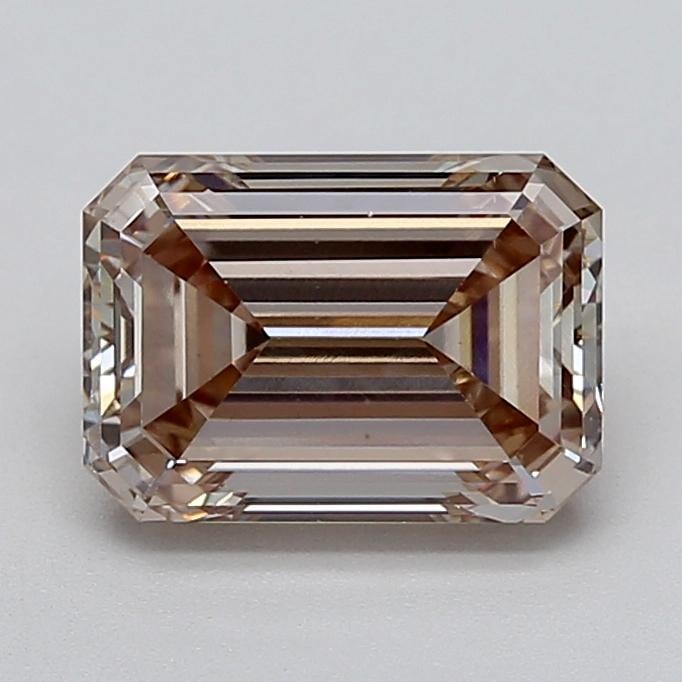 3.01 Ct. Fancy  Brown Emerald Lab Grown Diamond