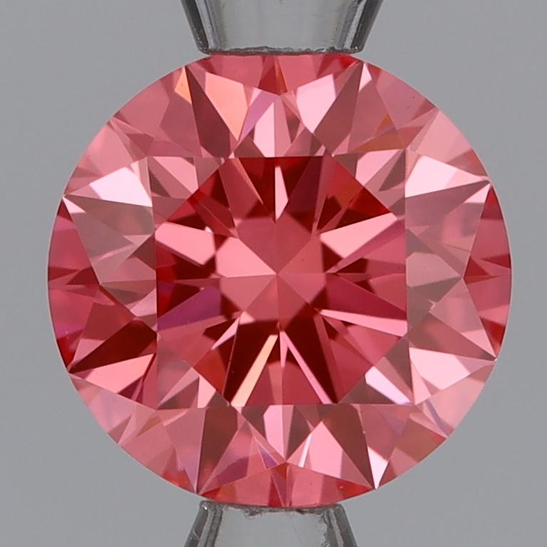 1.03 Ct. Fancy Vivid Pink Round Lab Grown Diamond