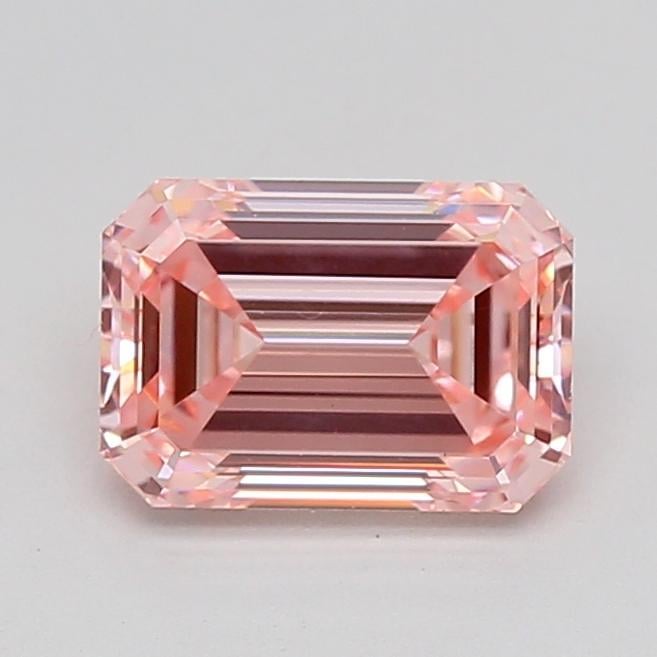 1.05 Ct. Fancy Intense  Pink Emerald Lab Grown Diamond