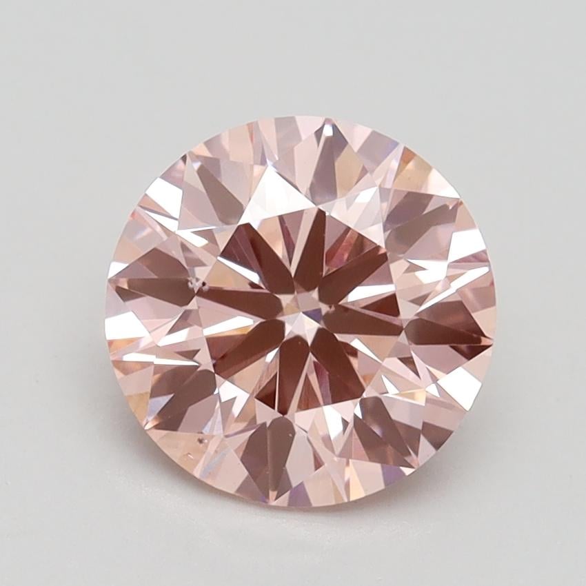 1.85 Ct. Fancy Intense Pink Round Lab Grown Diamond