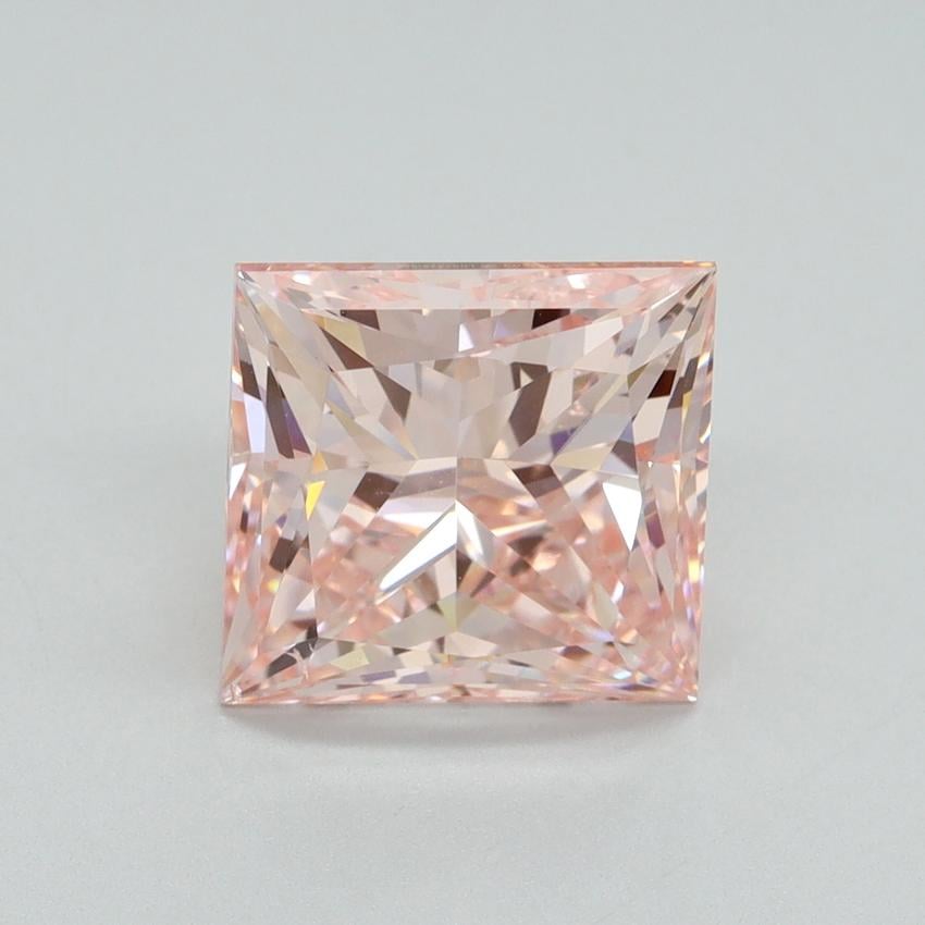 4.01 Ct. Fancy Intense Pink Princess Lab Grown Diamond
