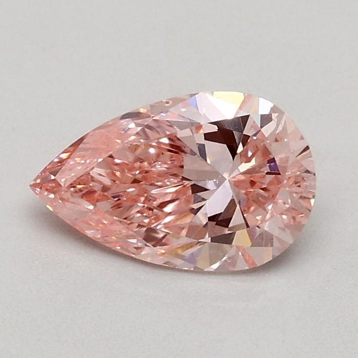 0.50 Ct. Fancy Vivid Pink Pear Lab Grown Diamond